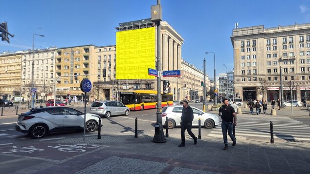 Reklama wielkoformatowa Warszawa PLAC KONSTYTUCJI Piękna .jpg